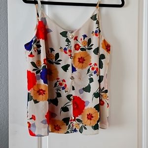 Cabi floral top